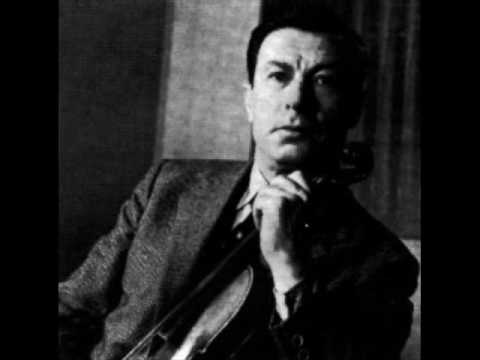 Milstein plays Beethoven Violin Concerto - First Movement (Part 3: Cadenza)