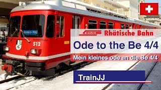 🇨🇭 4K My ode to the RhB Be 4/4 | Mein kleines Ode an die Rhätische Bahn Be 4/4 | Demolished Train