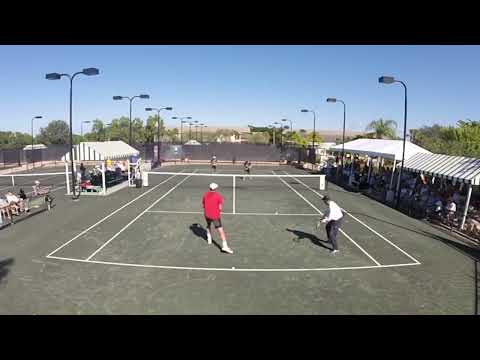USTA Senior Father Son Clay Court Tennis Highlight - 2017