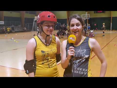 En vidéo : retour sur les essais de roller derby des Flèches Revêches