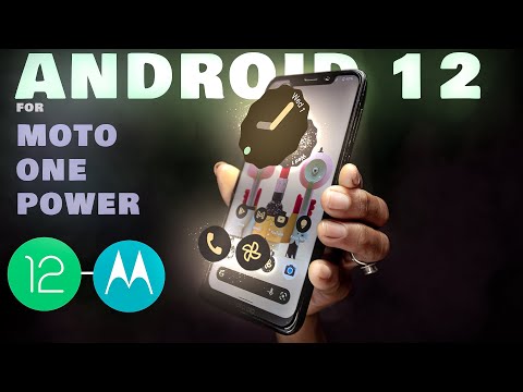 ANDROID 12 FOR MOTO ONE POWER | 2018 phone looks like 2021 phone 😱 | Smoothest OS ever Build