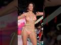 Jaskiran Kaur Ramp Walk With Multi Colour Bikini And Black Bikini Fashion Looks Bikini Jaskiran