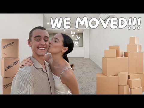 Moving Vlog! + Revealing Our New Home | Jasmin and James