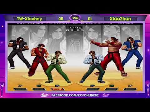 TW-Xiaohey Vs XiaoZhan FT10 KOF 2002 UM - Os combates não tem limites