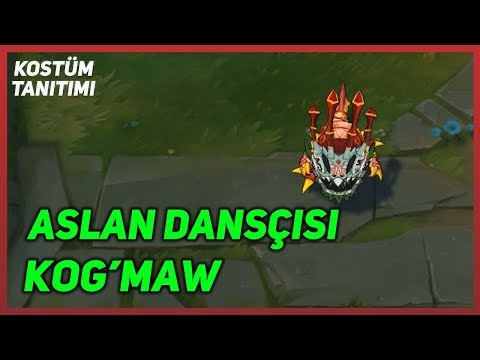 Lion Dance Kog'Maw (Skin Preview) League of Legends