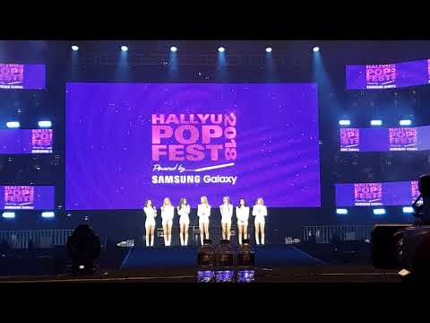 [180909] HallyuPopFest 2018 DreamCatcher Part 2/16 - Talk