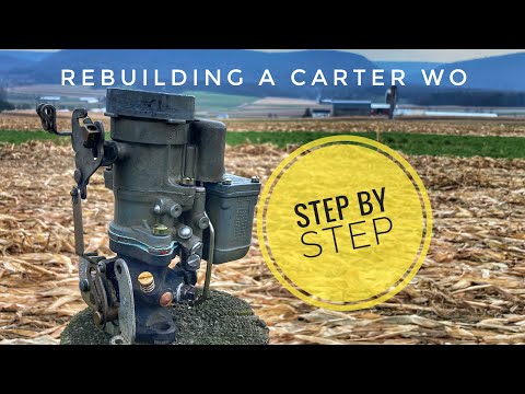 Rebuild Carter WO Cj2A carburetor