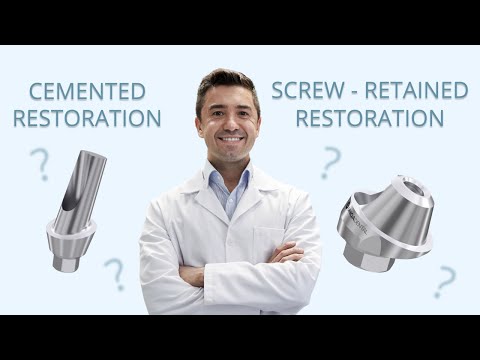 Cemented restoration vs Screw Retained restoration in lack of space