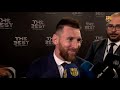 ENTREVISTA| Leo Messi: 'Estoy muy feliz por recibir este premio'