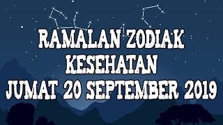 Ramalan Zodiak Kesehatan Jumat 20 September 2019