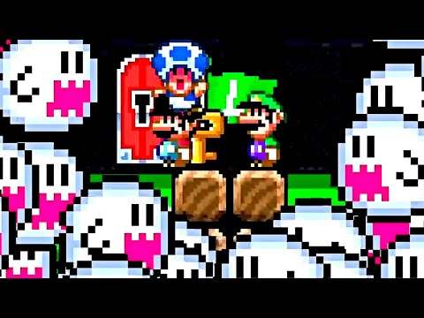 Super Mario Maker 2 Multiplayer Co-OP with Randoms O_o #121