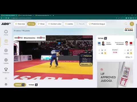 African Senior judo Championship 2023 - goda round 2