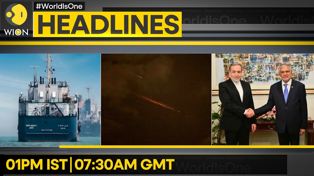 1 Indian Missing After Iran Attacks Ship | Kuwait: Responding to Aerial Attacks | WION Headlines