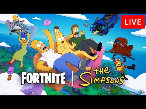 FORTNITE SIMPSONS SEASON IST ONLINE LIVE!😱 NEUE SEASON, BATTLE PASS, MAP, WAFFEN & MEHR✨ | Addi LIVE