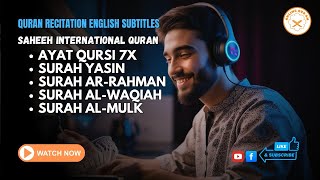 Download lagu AYAT QURSI 7X, SURAH YASIN, SURAH AR-RAHMAN, SURAH AL-WAQIAH, SURAH AL-MULK - QURAN mp3 Download lagu AYAT QURSI 7X, SURAH YASIN, SURAH AR-RAHMAN, SURAH AL-WAQIAH, SURAH AL-MULK - QURAN mp3