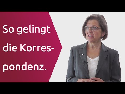 Korrespondenz, so gelingt sie (inkl. E-Mail Korrespondenz)
