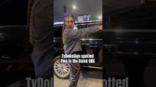 Ty Dolla Sign spotted the 1.5 Million dollar car driven by Red Hot Chili 🌶️ Flea #tydollasign #gnx