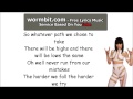 Jessie J - Harder We Fall (LYRICS)