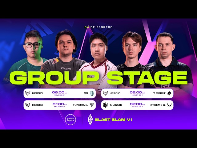 TUNDRA vs MOUZ | BLAST Slam VI: Group Stage