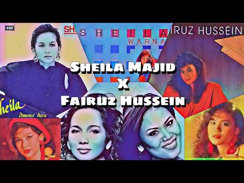 Sheila Majid X Fairuz Hussein ~ Medley Balada 80an | Malaysian 80s Ballads Medley
