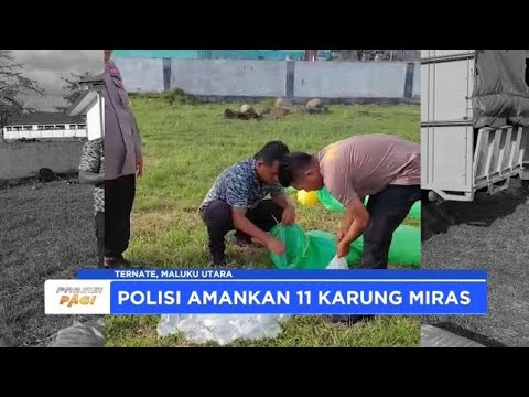 POLRES HALMAHERA UTARA GAGALKAN PEREDARAN MIRAS