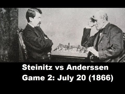 Game 2: Anderssen vs Steinitz - London (1866) #23