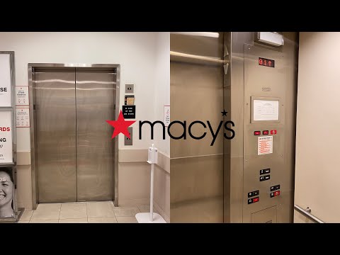 LOUD MontgomeryKONE Hydraulic elevator @ Macy’s, Mt. Shasta Mall - Redding, CA.