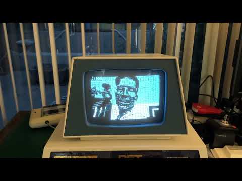 PETpix live video in PETSCII graphics