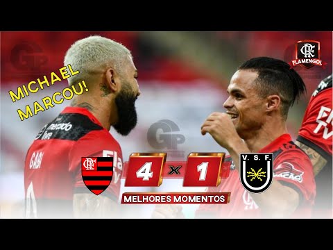 FLAMENGO 4 X 1 VOLTA REDONDA - Michael marcou para o Mengão! - CARIOCA 2021