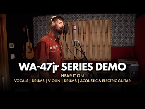 Warm Audio WA-47jr Large Diaphragm Multipattern FET Condenser Microphone 2018 - Present - Nickel image 8