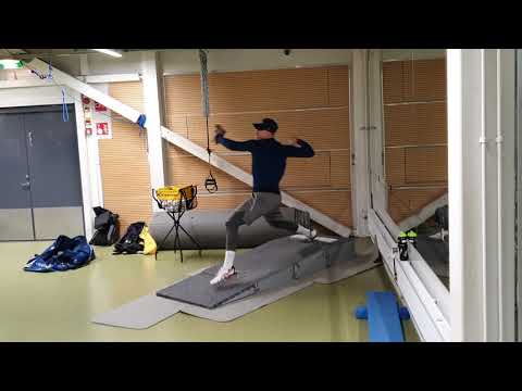 Konsta Kurikka pitching practice