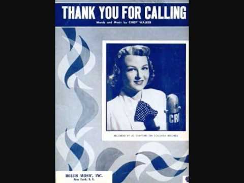 Jo Stafford - Thank You for Calling (1954)