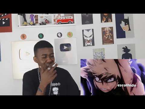 Jhony REACT  - EU VOU SER O HERÓI NÚMERO 1 - Rap do Bakugou  ( Boku no Hero Academia )