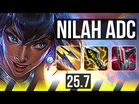 NILAH & Lulu vs LUCIAN & Kayle (ADC) | KR Diamond | 25.7
