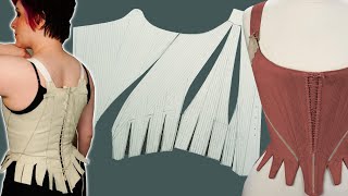 Making 18th century Stays for the Ideal Body Shape : Historical Undergarments