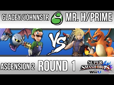 Ascension #2: Glacey/Johnnstr (MK + Lucario/Luigi) vs Mr. H/Prime (Cloud/Zard)