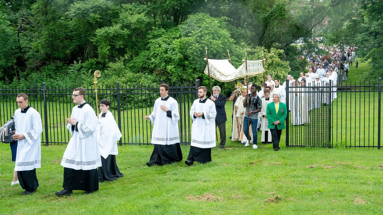 National Eucharistic Pilgrimage at the Seton Shrine