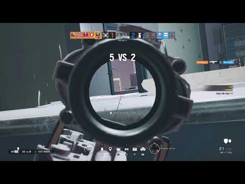DOUBLE KILL IN HEAD GLITCH Tom Clancy's Rainbow Six Siege