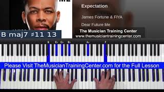 Piano: How to Play &quot;Expectation&quot; by James Fortune