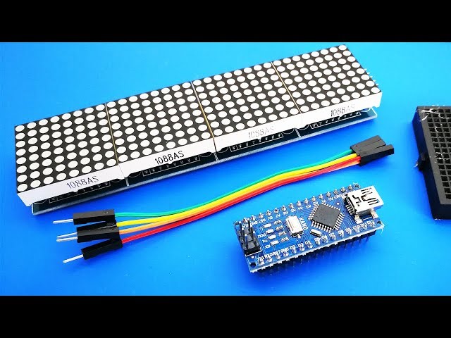 Vídeo relacionado con AZDelivery MAX7219 8x8 Dot Matrix MCU 64 LED Display Modulo de Visualizacion Compatible con Arduino con E-Book Incluido!