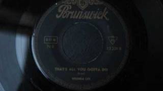 Brenda Lee - That&#39;s all you gotta do
