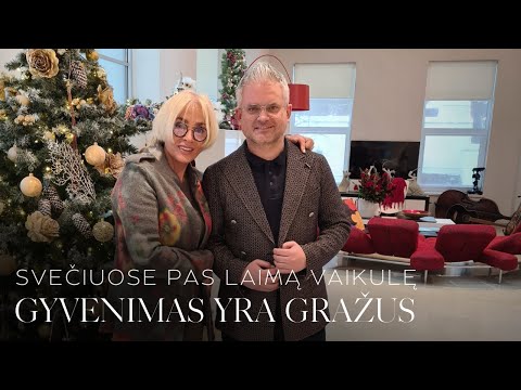 Gyvenimas yra gražus: svečiuose pas Laimą Vaikulę