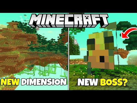 BIG NEW UPDATE! New BOSS, Dimension, Blocks! 1.21 CANCELLED! Minecraft Poisonous Potato Update