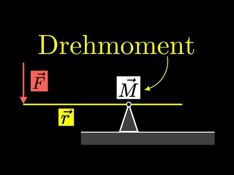 Was ist ein Drehmoment? - M=r*F, einfache Erklärung, Physik