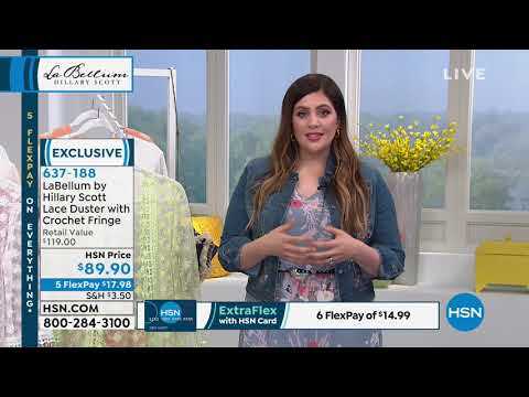 HSN | Hillary Scott Fashions 03.29.2019 - 03 PM