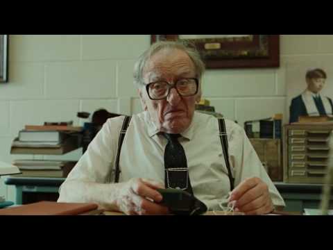 A serious man (2009) - old teacher testing radio