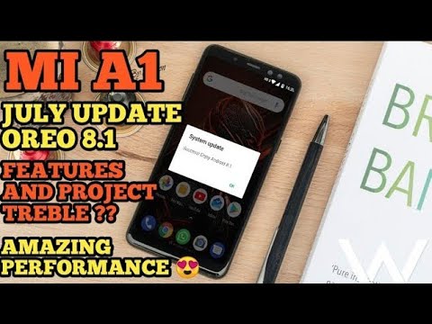 Mi a1 July stable update 8.1 with July security patch+bug fixes+feature test !! Video