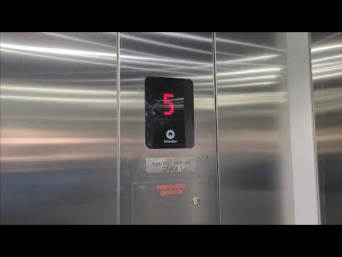 BRAND NEW Schindler 3300 XL traction elevators @ City Center garage - Newport, KY 