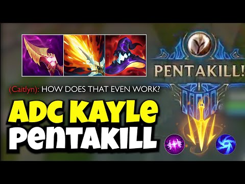 How I Managed To Get A PENTAKILL Playing Kayle Bot