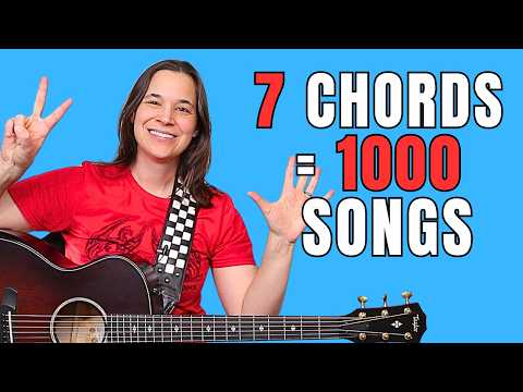 7 MUST KNOW Guitar Chords for Beginners to Unlock 1000s of Songs!